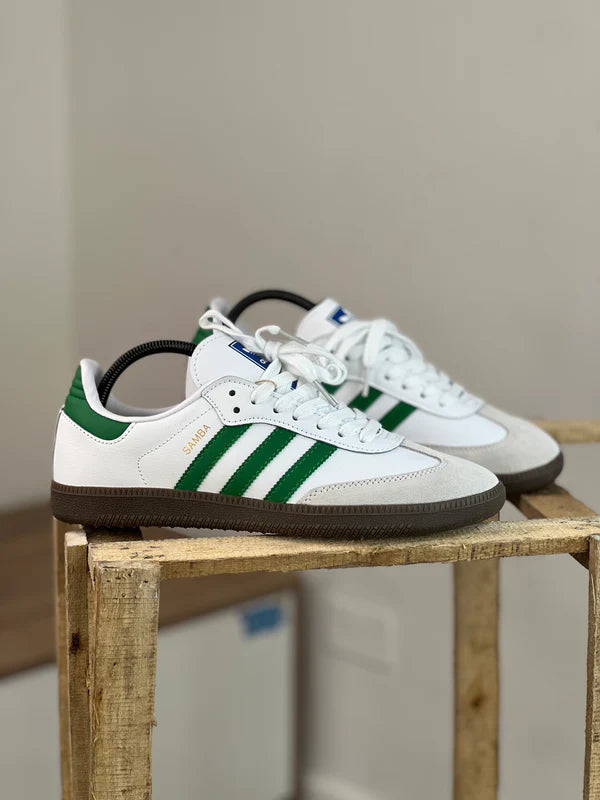 🔥ADIDAS SAMBA - GUM VERDE - HOMBRE