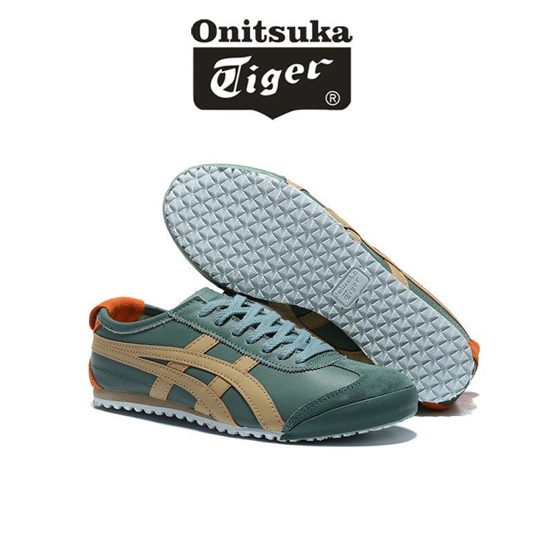🔥ONITSUKA TIGER - MEXICO 66 - HIKING GREEN - HOMBRE
