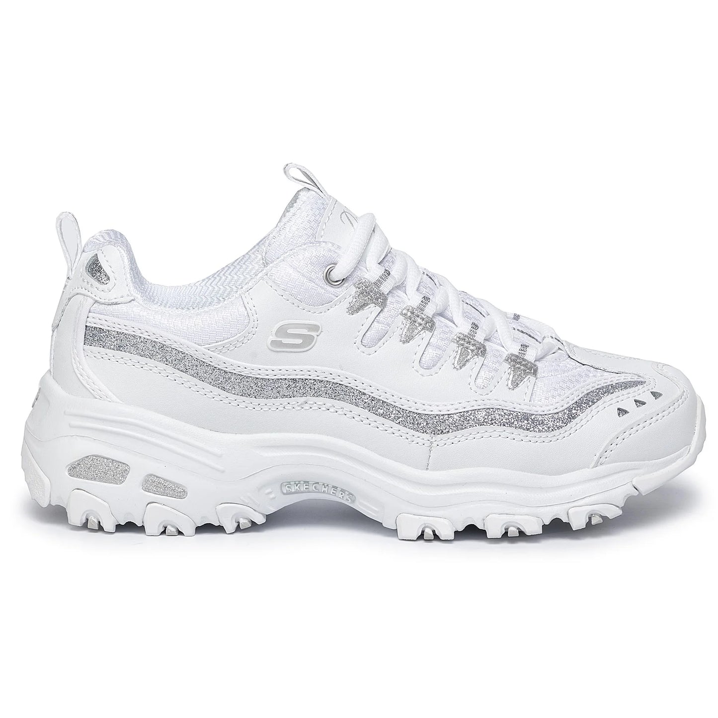 🔥SKECHERS D'LITES - BLANCAS - MUJER
