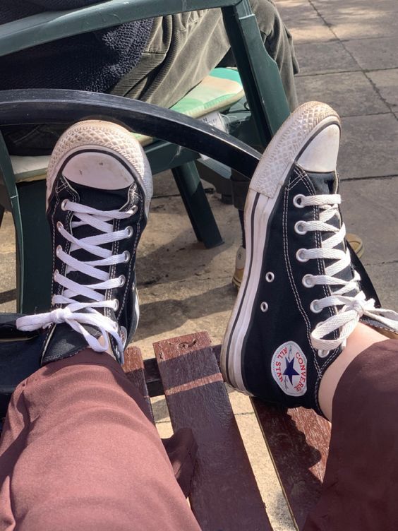 🔥BOTA CHUCK TAYLOR ALLSTAR JUNIOR NEGRO
