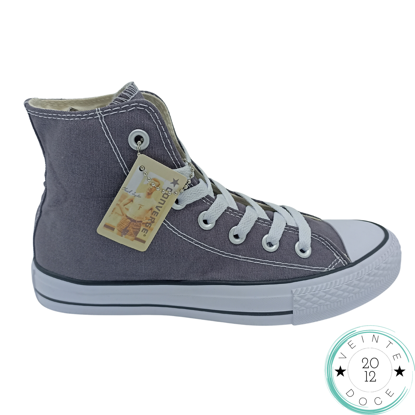 🔥BOTA CHUCK TAYLOR ALLSTAR ADULTO GRIS