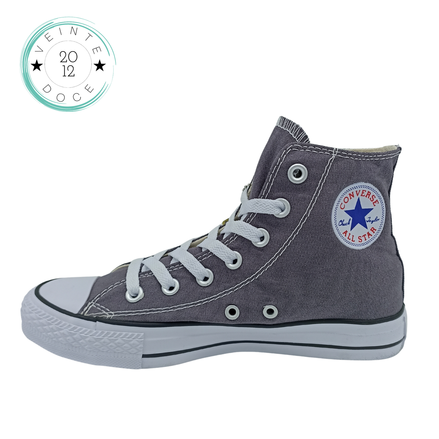 🔥BOTA CHUCK TAYLOR ALLSTAR ADULTO GRIS