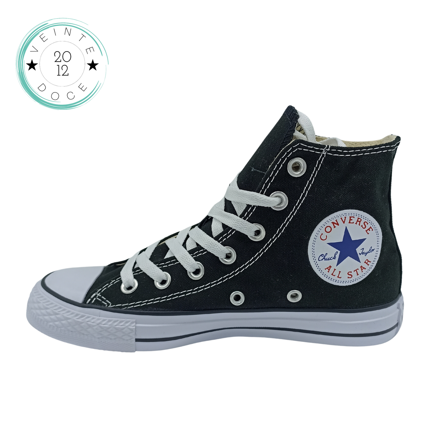 🔥BOTA CHUCK TAYLOR ALLSTAR ADULTO NEGRO