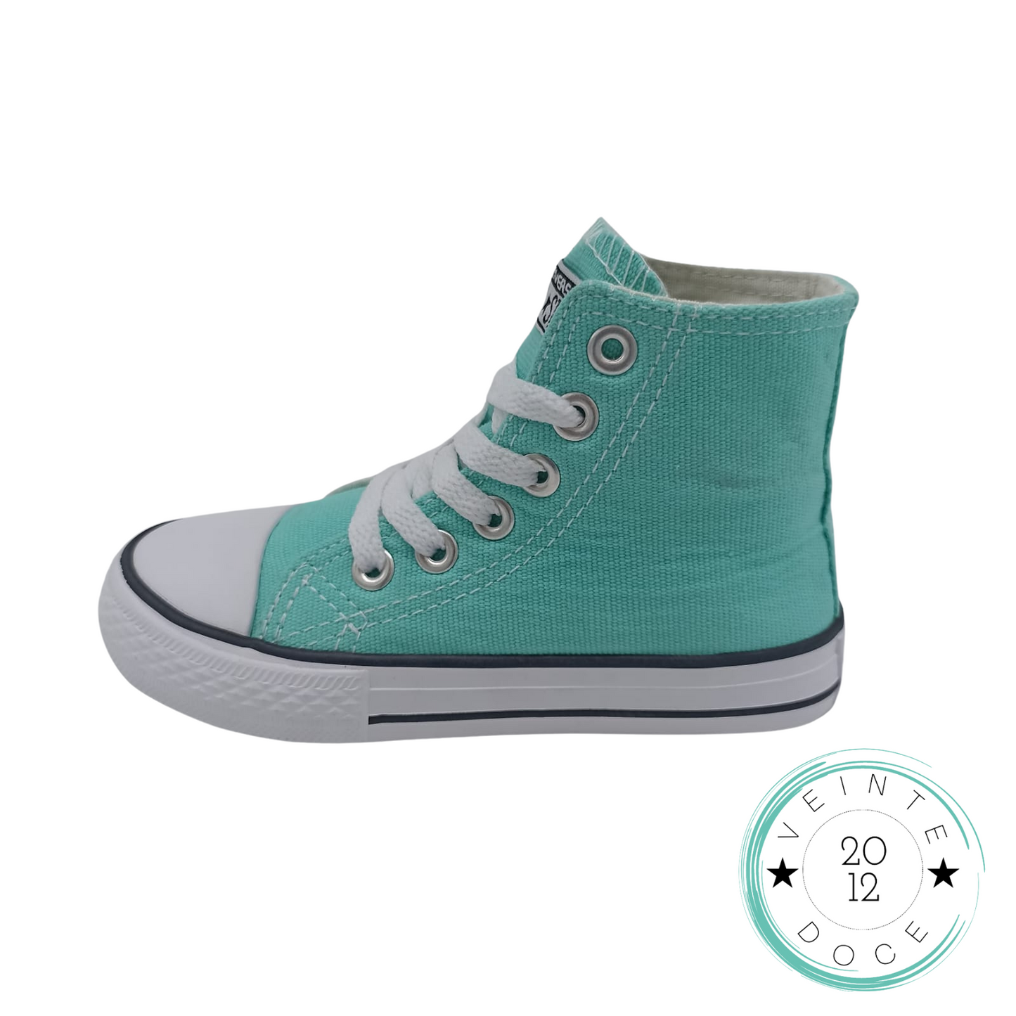 🔥BOTA CHUCK TAYLOR ALLSTAR JUNIOR AGUAMARINA