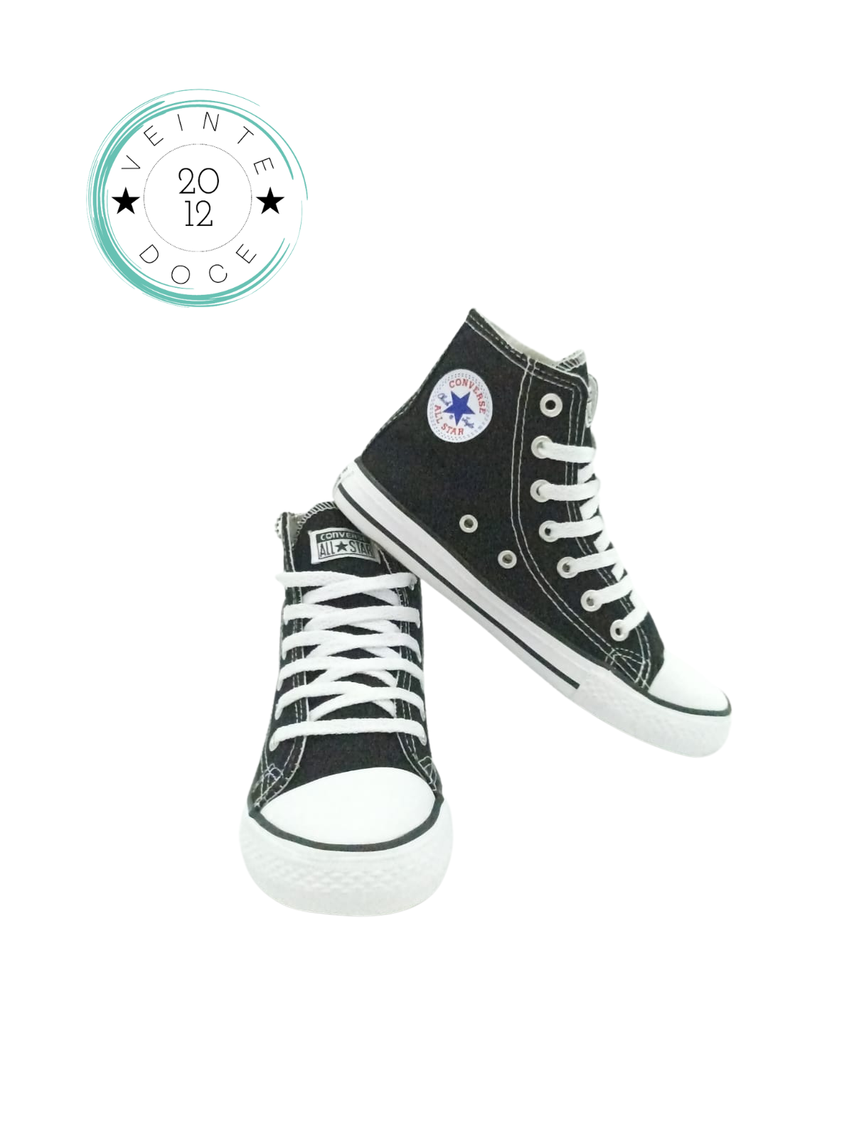 🔥BOTA CHUCK TAYLOR ALLSTAR JUNIOR NEGRO