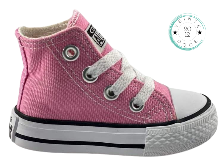 🔥BOTA CHUCK TAYLOR ALLSTAR JUNIOR ROSA