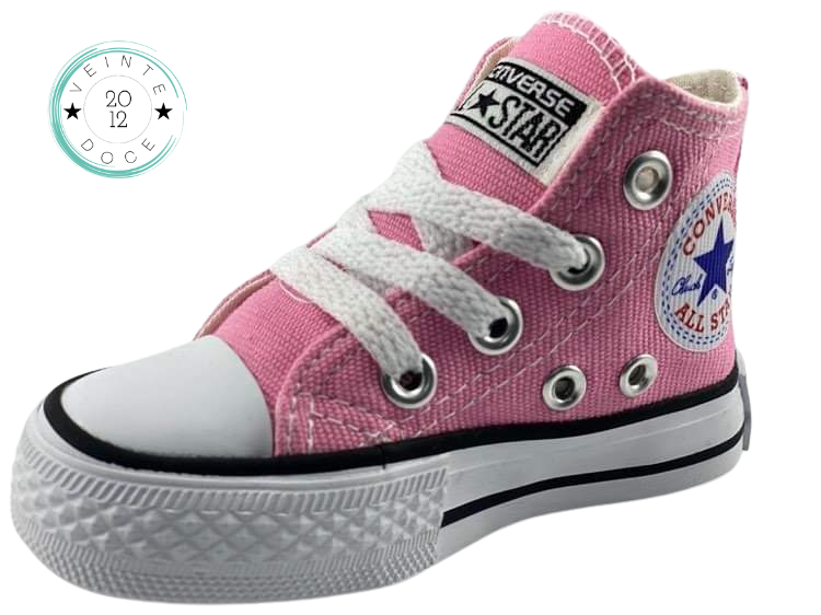🔥BOTA CHUCK TAYLOR ALLSTAR JUNIOR ROSA