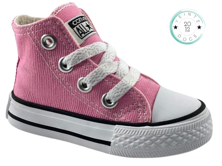 🔥BOTA CHUCK TAYLOR ALLSTAR JUNIOR ROSA