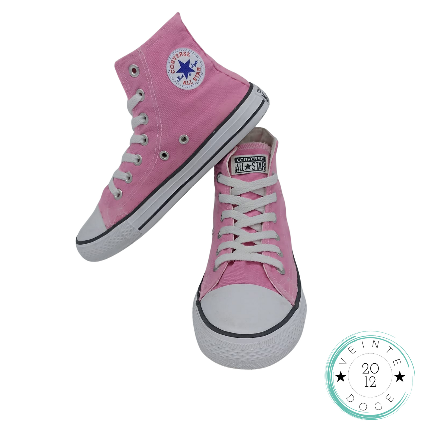 🔥BOTA CHUCK TAYLOR ALLSTAR JUNIOR ROSA