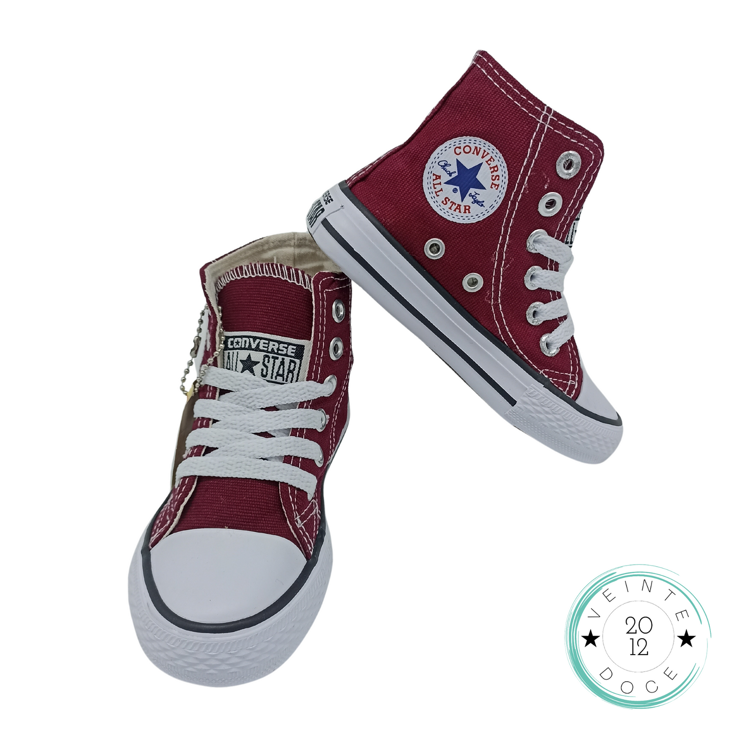 🔥BOTA CHUCK TAYLOR ALLSTAR JUNIOR VINOTINTO