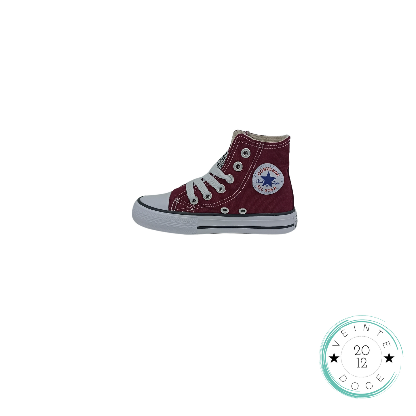 🔥BOTA CHUCK TAYLOR ALLSTAR JUNIOR VINOTINTO