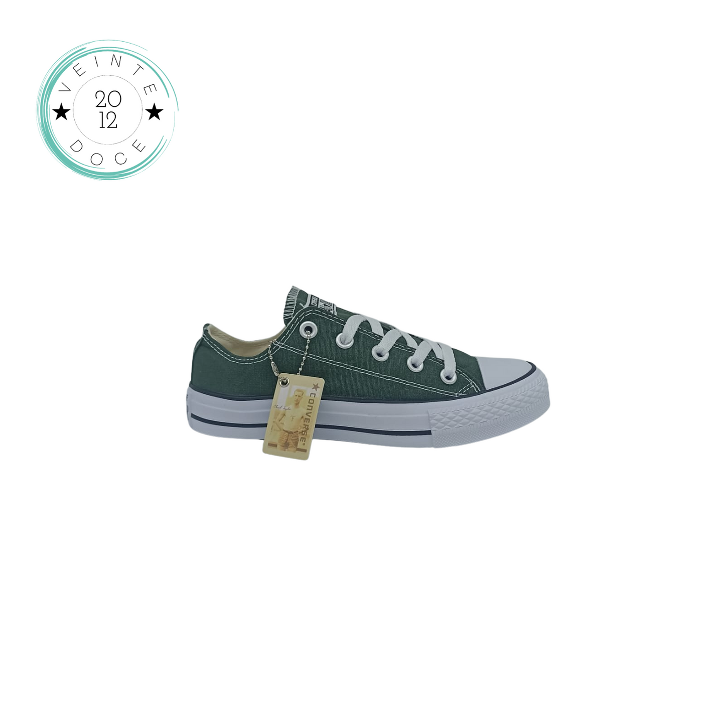 🔥ZAPATO CHUCK TAYLOR ALLSTAR ADULTO VERDE MILITAR