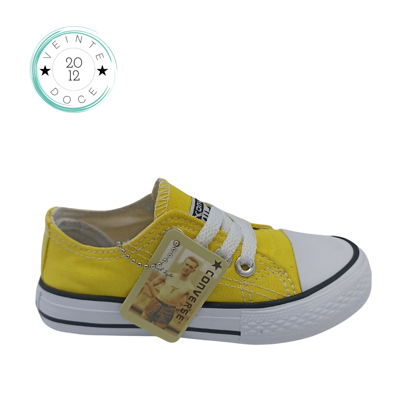 🔥ZAPATO CHUCK TAYLOR ALLSTAR JUNIOR AMARILLO