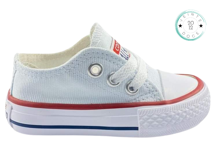🔥ZAPATO CHUCK TAYLOR ALLSTAR JUNIOR BLANCO