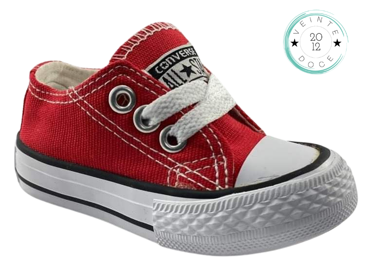 🔥ZAPATO CHUCK TAYLOR ALLSTAR JUNIOR ROJO