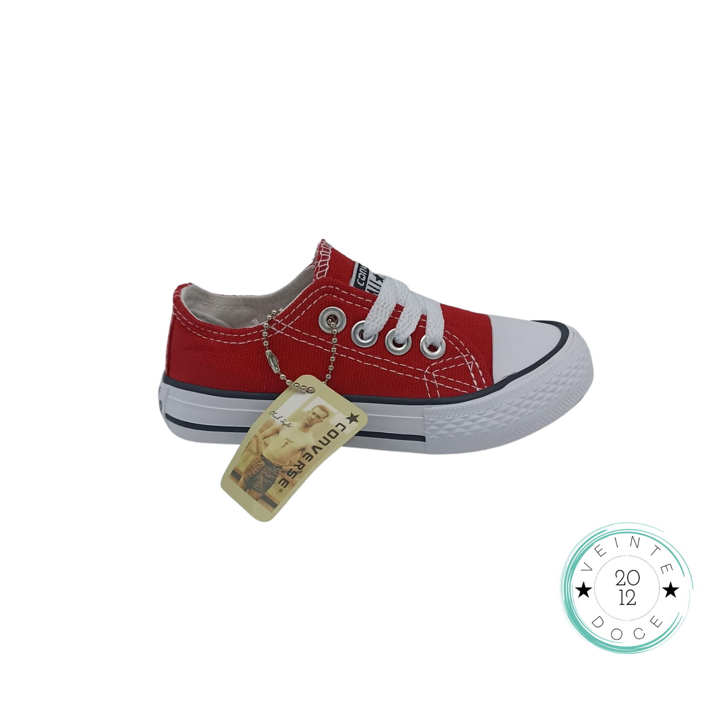 🔥ZAPATO CHUCK TAYLOR ALLSTAR JUNIOR ROJO