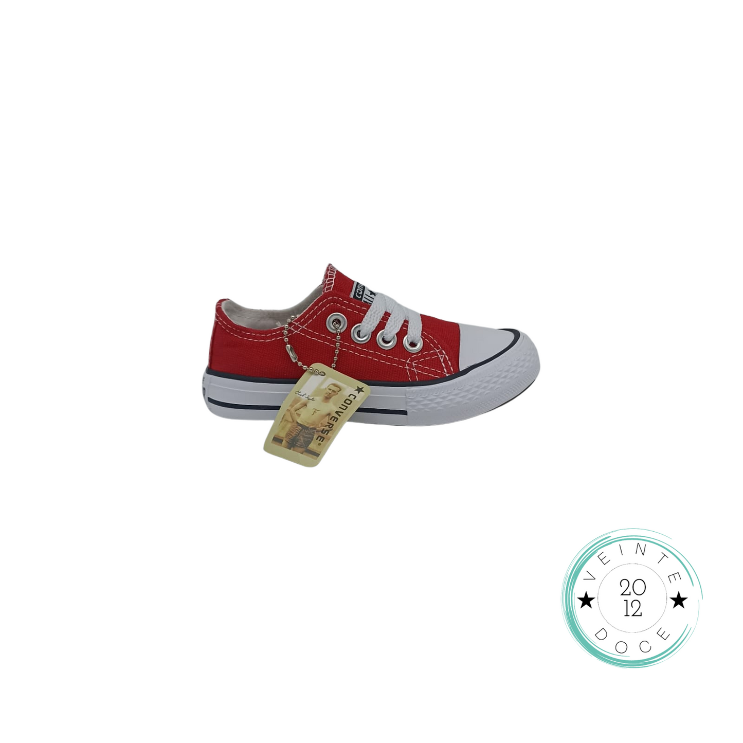 🔥ZAPATO CHUCK TAYLOR ALLSTAR JUNIOR ROJO