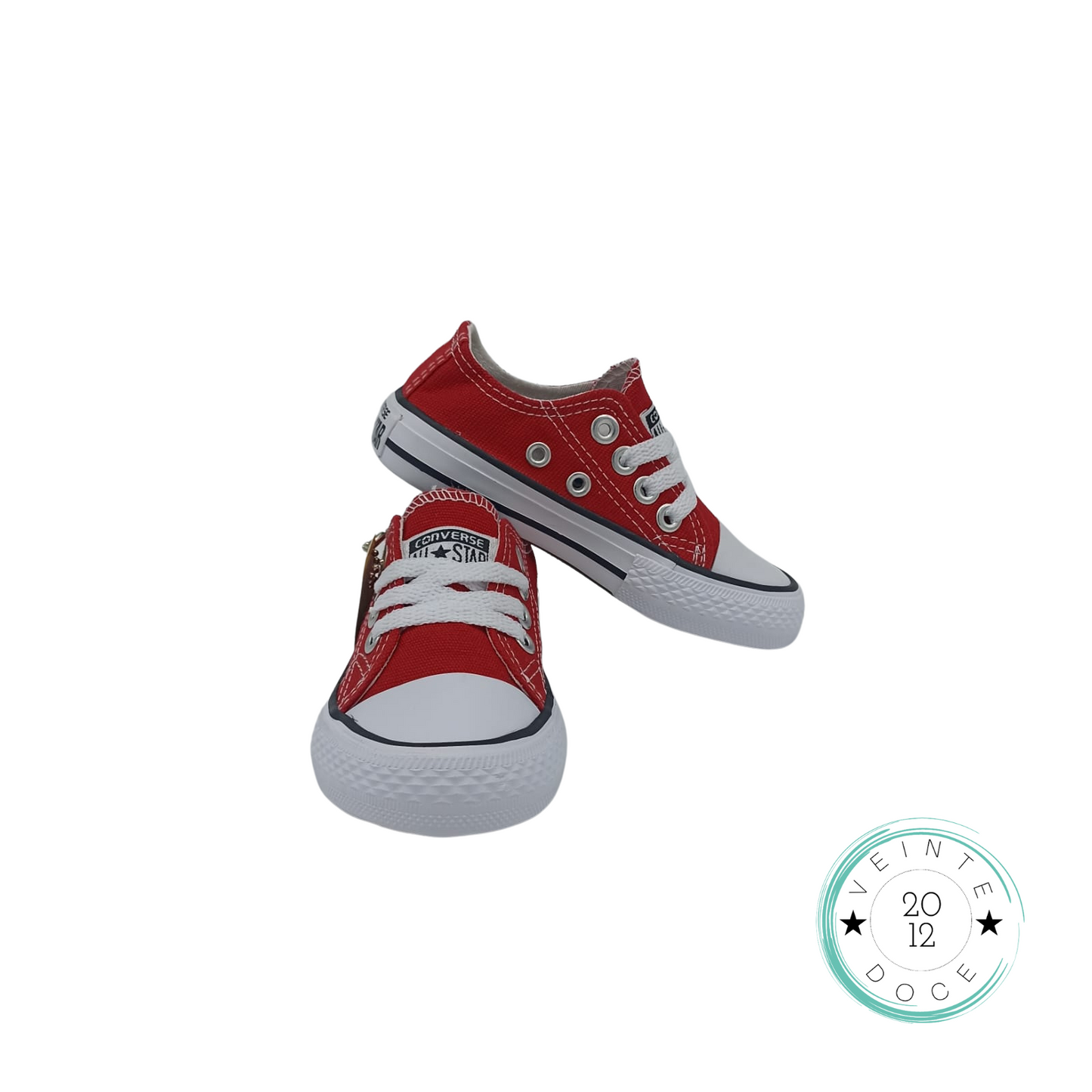 🔥ZAPATO CHUCK TAYLOR ALLSTAR JUNIOR ROJO
