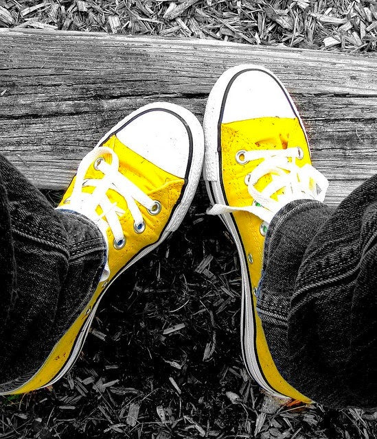 🔥ZAPATO CHUCK TAYLOR ALLSTAR ADULTO AMARILLO