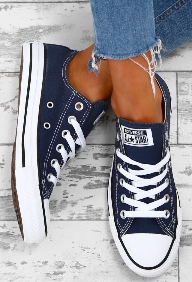 🔥ZAPATO CHUCK TAYLOR ALLSTAR ADULTO AZUL