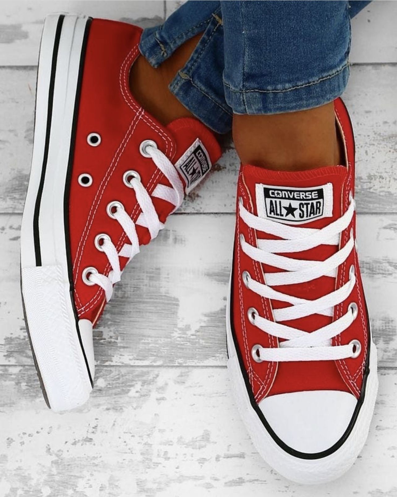 š„ZAPATO CHUCK TAYLOR ALLSTAR ADULTO ROJO