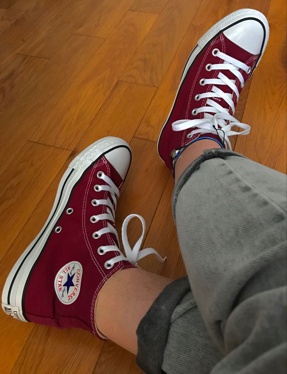 🔥BOTA CHUCK TAYLOR ALLSTAR ADULTO VINOTINTO