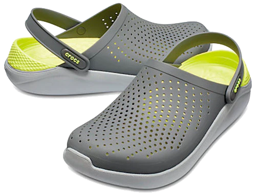 🔥Crocs LiteRide - Verde/Gris - Hombre