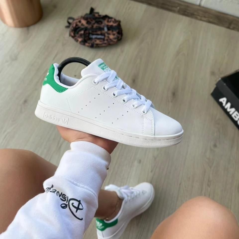🔥STAN SMITH BY ORIGINALS - TALON VERDE - MUJER