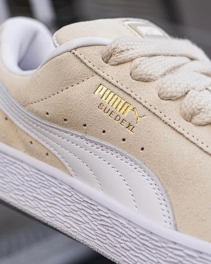 🔥PUMA SUEDE XL- CREAM- MUJER