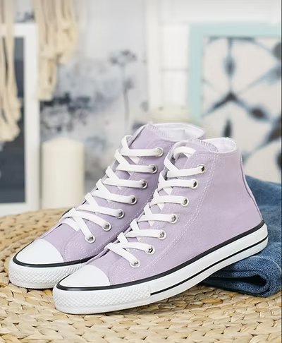 🔥BOTA CHUCK TAYLOR ALLSTAR LILA - MUJER