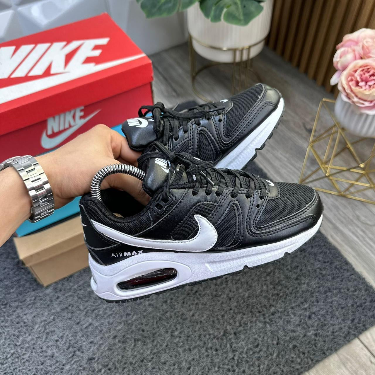 🔥NIKE AIR MAX COMMAND - BLACK - HOMBRE