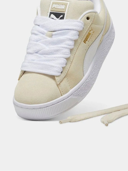 🔥PUMA SUEDE XL- CREAM- MUJER