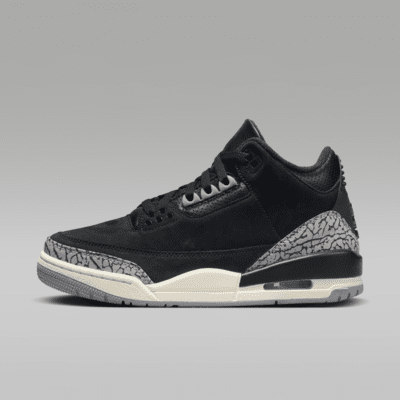 🔥NIKE JORDAN RETRO 3 - OFF NOIR - HOMBRE