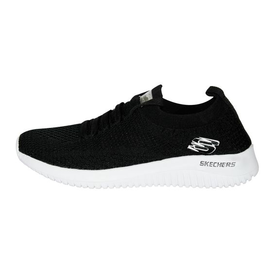 🔥SKECHERS K'NIT - NEGRO - MUJER