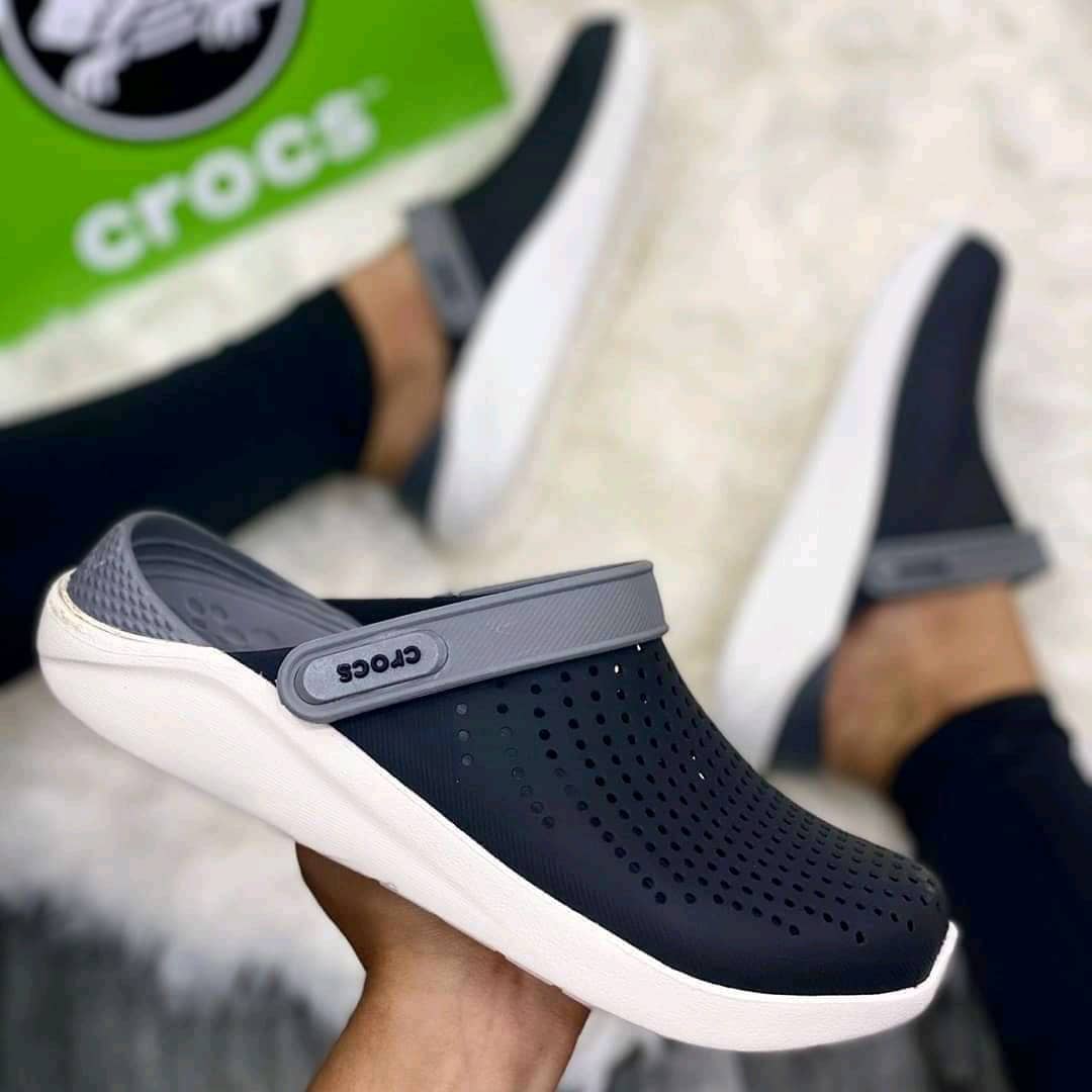 🔥Crocs LiteRide - Gris - Hombre