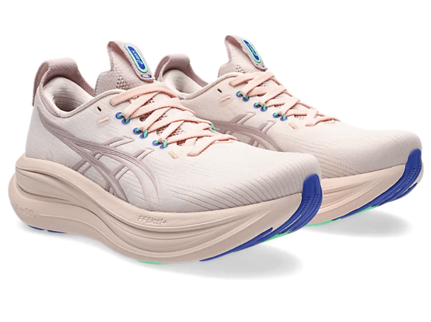 🔥ASICS NIMBUS 28 - CREAM N COCO - MUJER