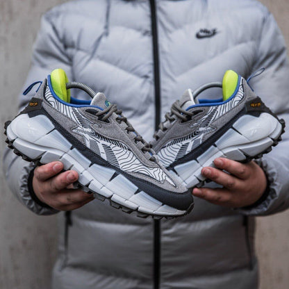 🔥REEBOK ZIG KINETICA 2.5  - GRIS NEON - HOMBRE