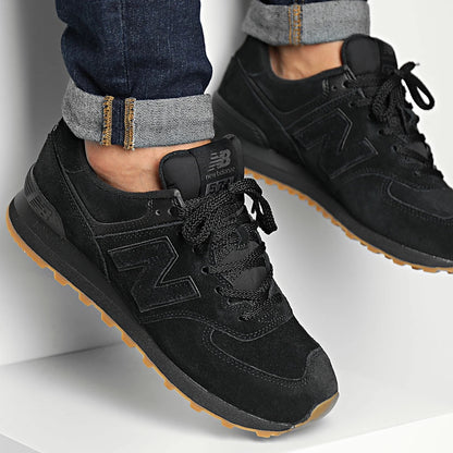 🔥NEW BALANCE 574 - T NEGRO - HOMBRE