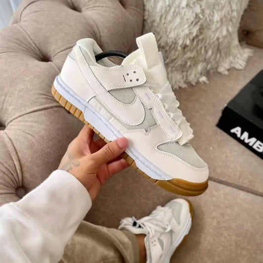 🔥NIKE DUNK LOW - JUMBO WHITE - UNISEX