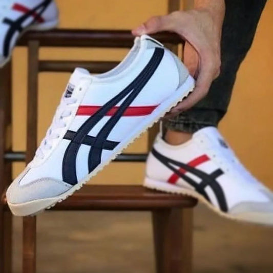 🔥ONITSUKA TIGER - MEXICO 66 - CLASSIC WHITE V2 - HOMBRE