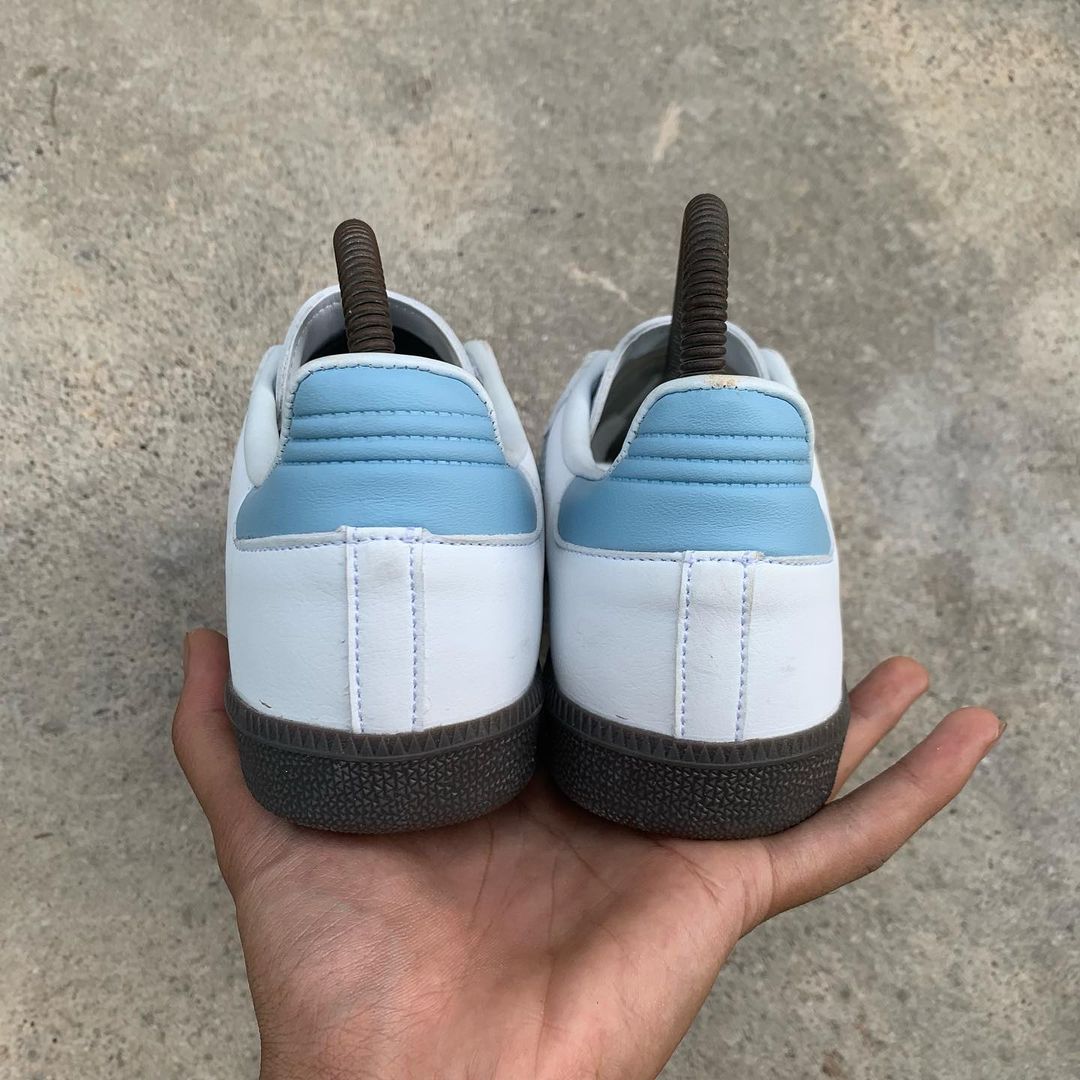 🔥ADIDAS SAMBA - SKY BLUE -  MUJER