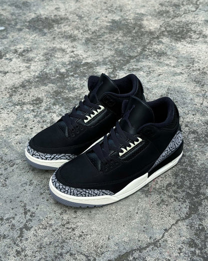 🔥NIKE JORDAN RETRO 3 - OFF NOIR - HOMBRE