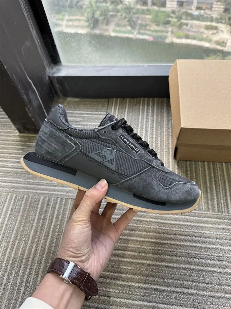 🔥LECOQ RETRO RUNNER - GRIS - HOMBRE