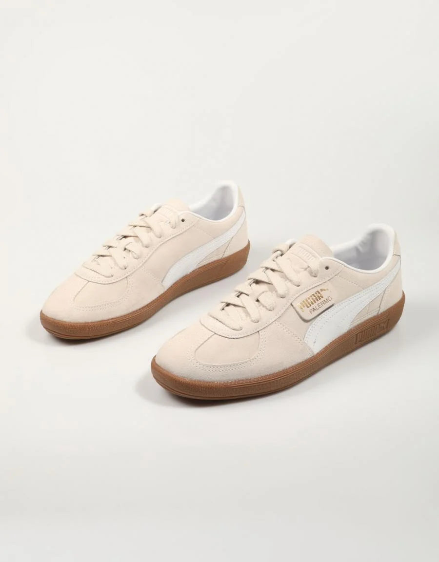 🔥PUMA PALERMO - BEIGE - MUJER