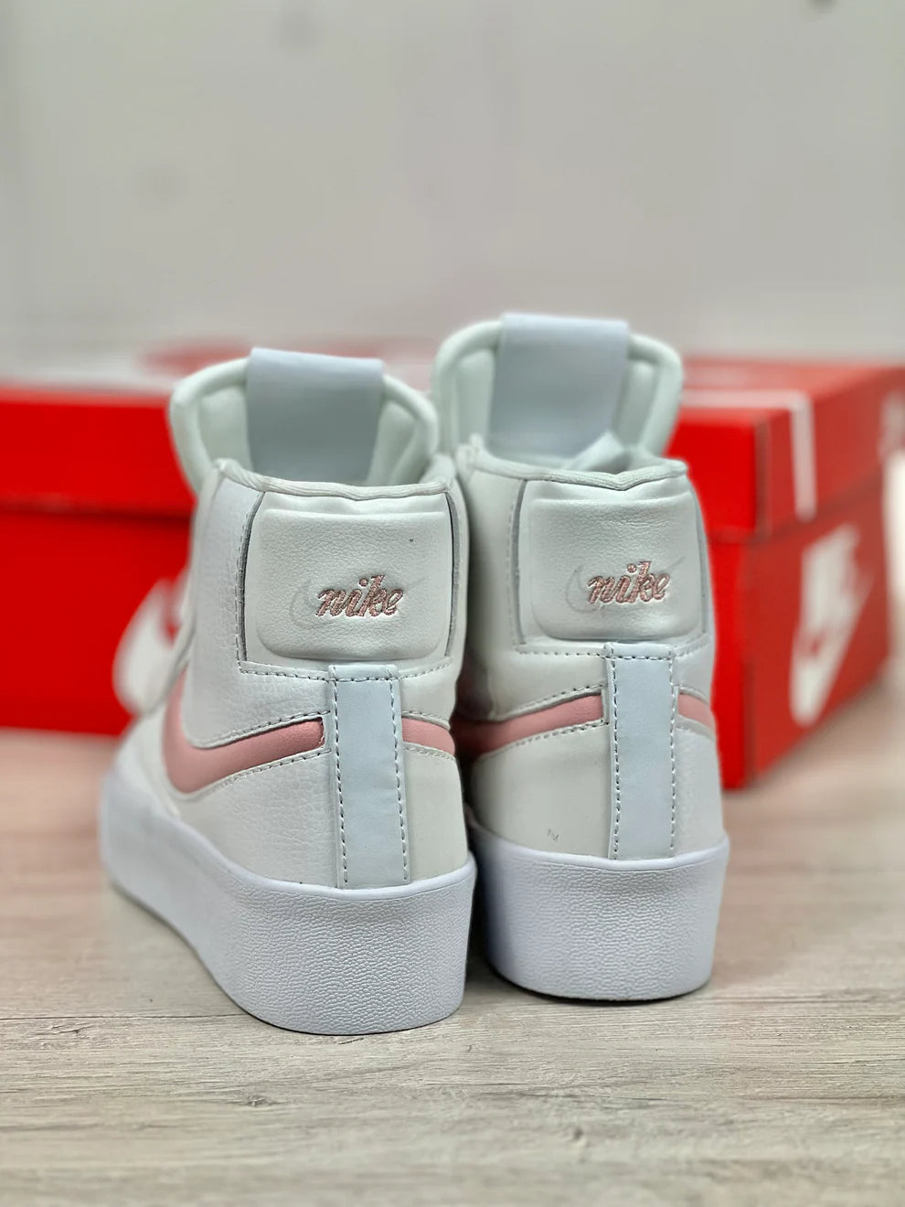 🔥NIKE BLAZER 2.0 - MID WHITE V3 - MUJER