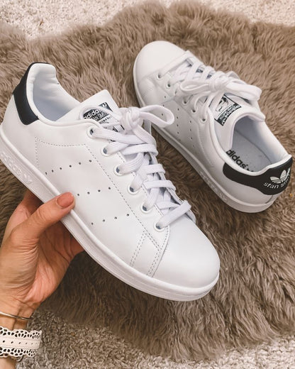 🔥STAN SMITH BY ORIGINALS - TALON NEGRO - MUJER