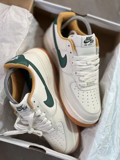 🔥AIR FORCE 1 - GREEN CREAM - HOMBRE