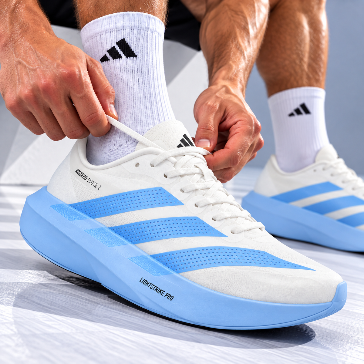 🔥ADIDAS ADIZERO EVO SL 2 - SKY V2 - HOMBRE