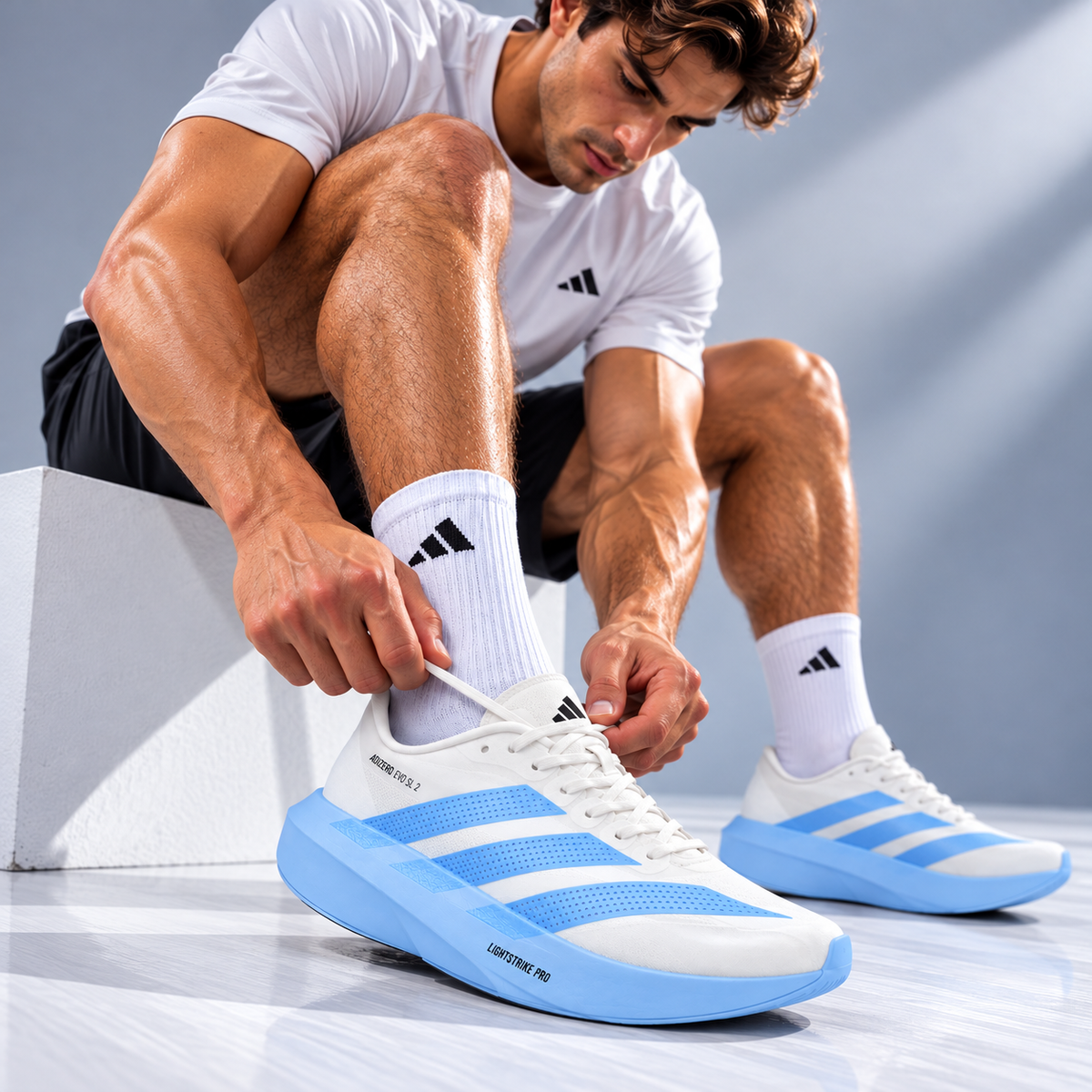 🔥ADIDAS ADIZERO EVO SL 2 - SKY V2 - HOMBRE
