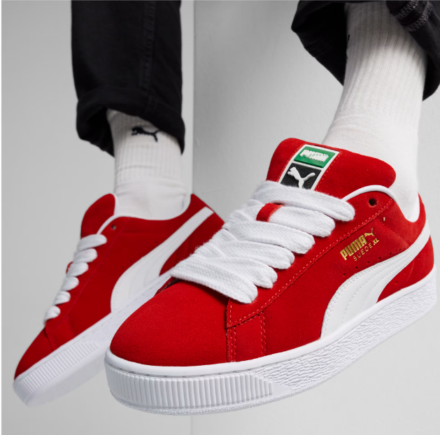 🔥PUMA SUEDE XL- RED- MUJER